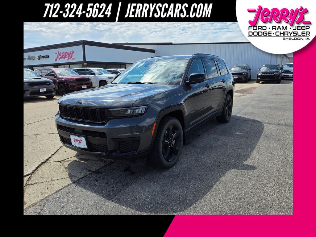 Baltic Gray Metallic Clearcoat 2021 Jeep Grand Cherokee L SUV / Crossover Four-Wheel Drive 8-Speed Automatic