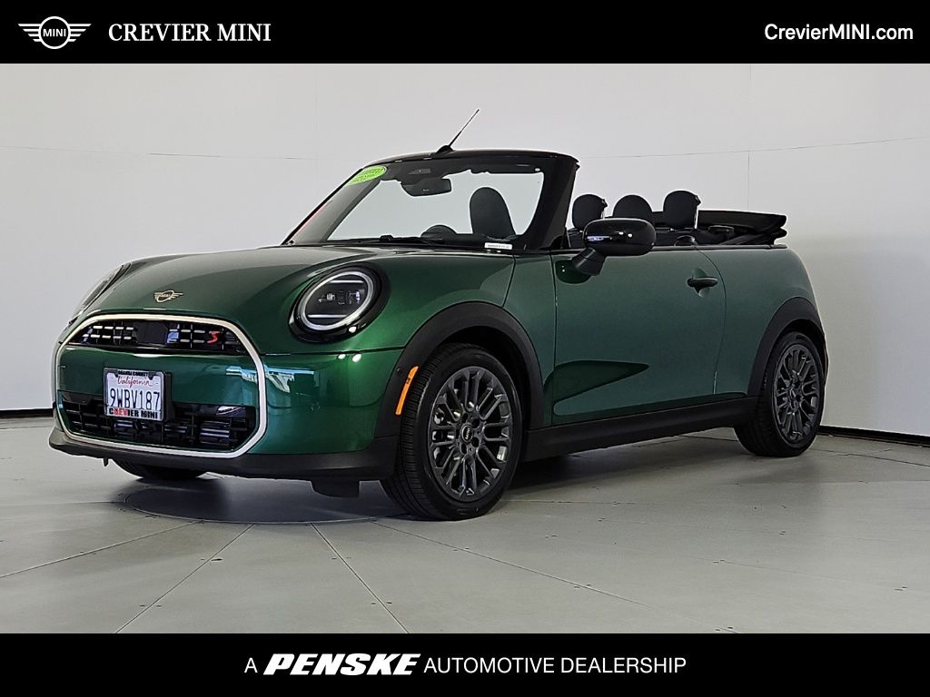 British Racing Green 2026 MINI Cooper S Convertible FWD Convertible Front-Wheel Drive 7-Speed Automatic