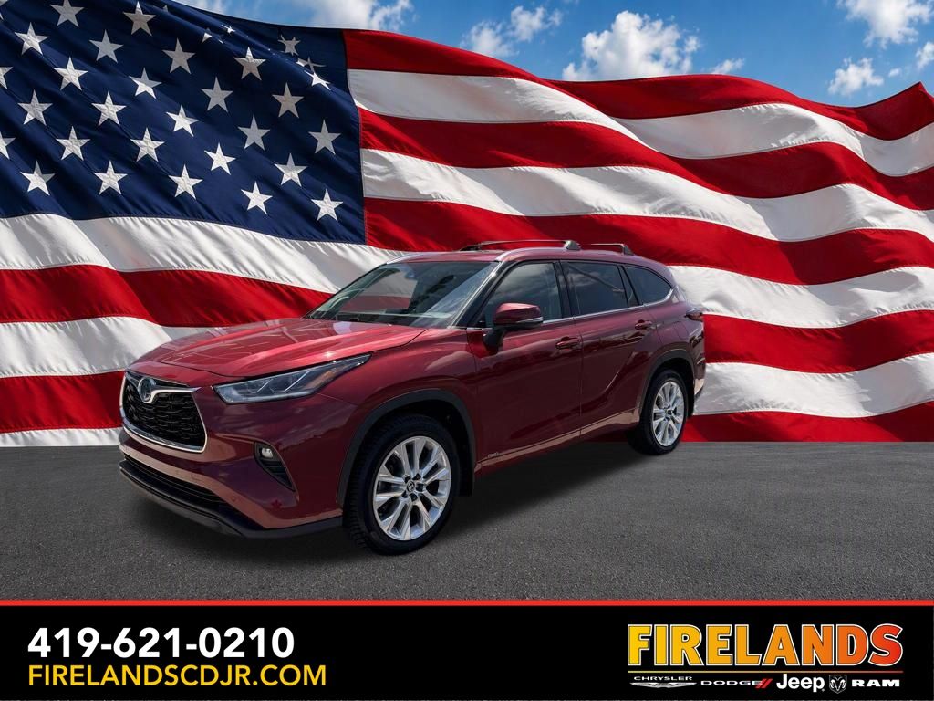 Pearl 2022 Toyota Highlander Hybrid SUV / Crossover All-Wheel Drive Continuously Variable Transmission