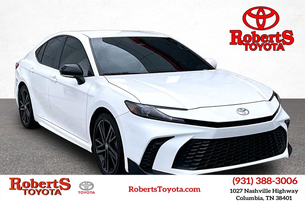 Ice Cap 2025 Toyota Camry SE FWD Sedan Front-Wheel Drive Continuously Variable Transmission