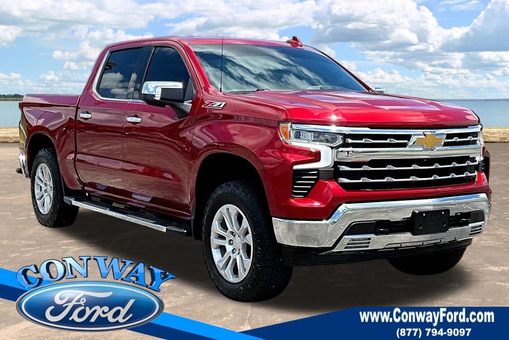 Radiant Red Tintcoat 2023 Chevrolet Silverado 1500 Pickup Truck Four-Wheel Drive Automatic