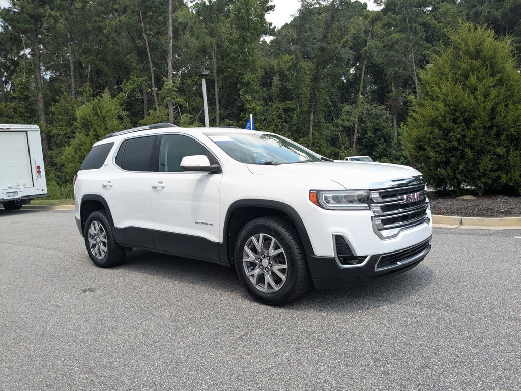 Summit White 2020 GMC Acadia SUV / Crossover Front-Wheel Drive 9-Speed Automatic