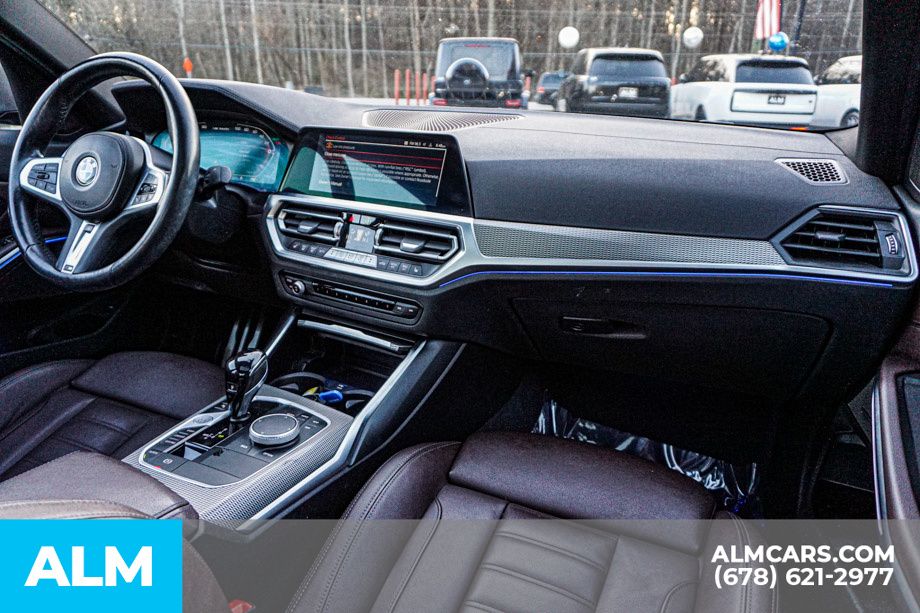Used 2022 Black BMW M340i xDrive image 24