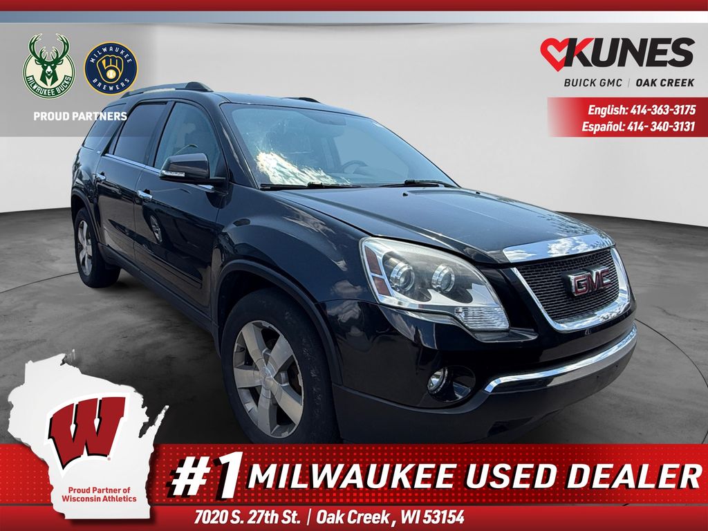 Carbon Black Metallic 2012 GMC Acadia SUV / Crossover All-Wheel Drive 6-Speed Automatic Overdrive