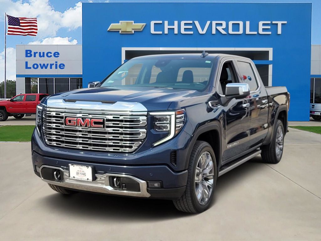 Pacific Blue Metallic 2023 GMC Sierra 1500 Pickup Truck Four-Wheel Drive Automatic