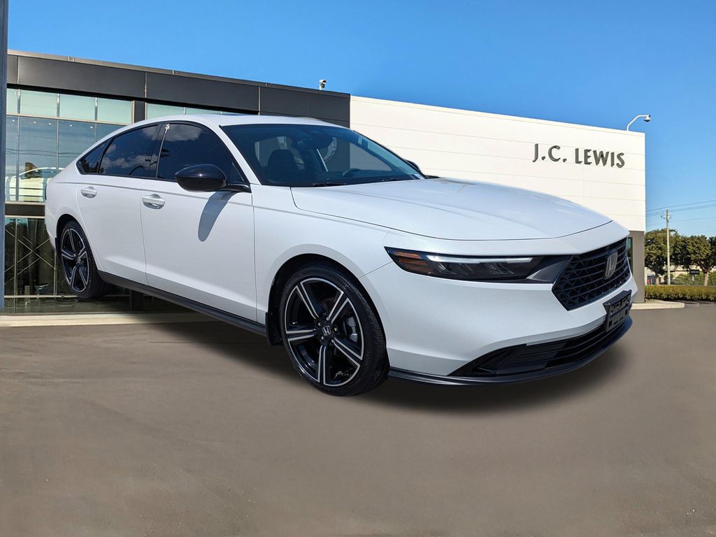Platinum White Pearl 2026 Honda Accord Sedan Front-Wheel Drive Continuously Variable Transmission