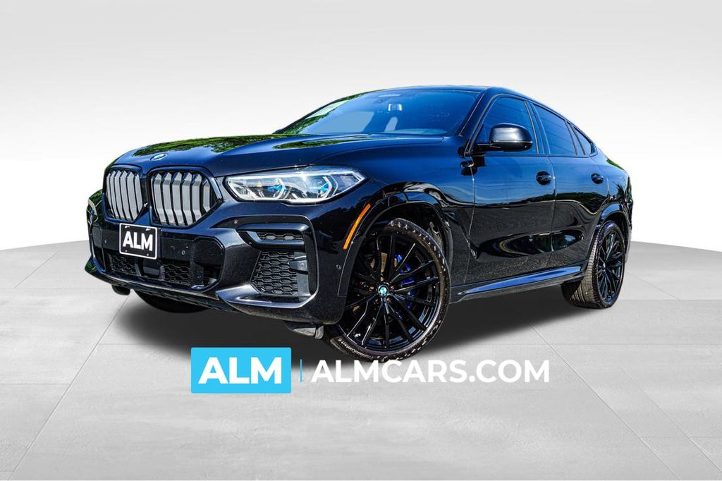 Black 2023 BMW X6 SUV / Crossover All-Wheel Drive 8-Speed Automatic