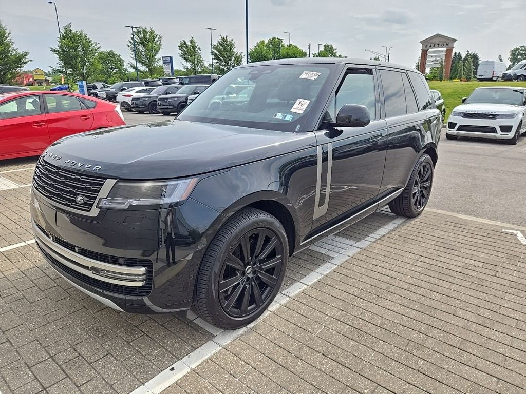 Santorini Black Metallic 2025 Land Rover Range Rover P530 SE AWD SUV / Crossover All-Wheel Drive 8-Speed Automatic
