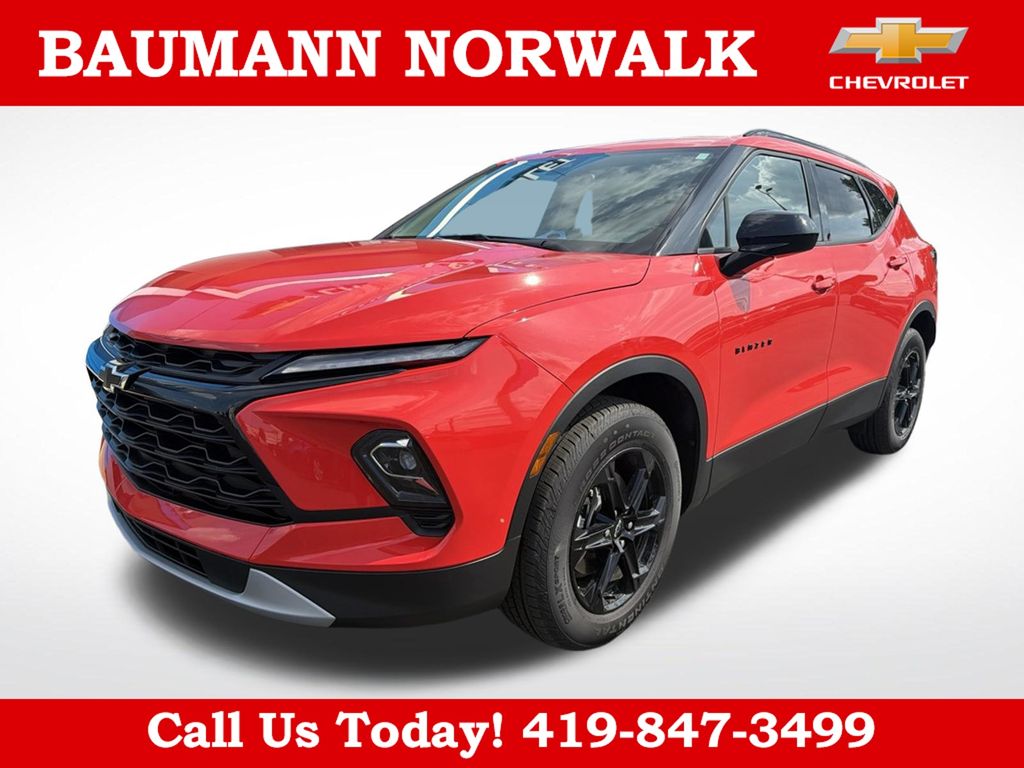 Habanero Orange 2025 Chevrolet Blazer SUV / Crossover All-Wheel Drive 9-Speed Automatic Overdrive