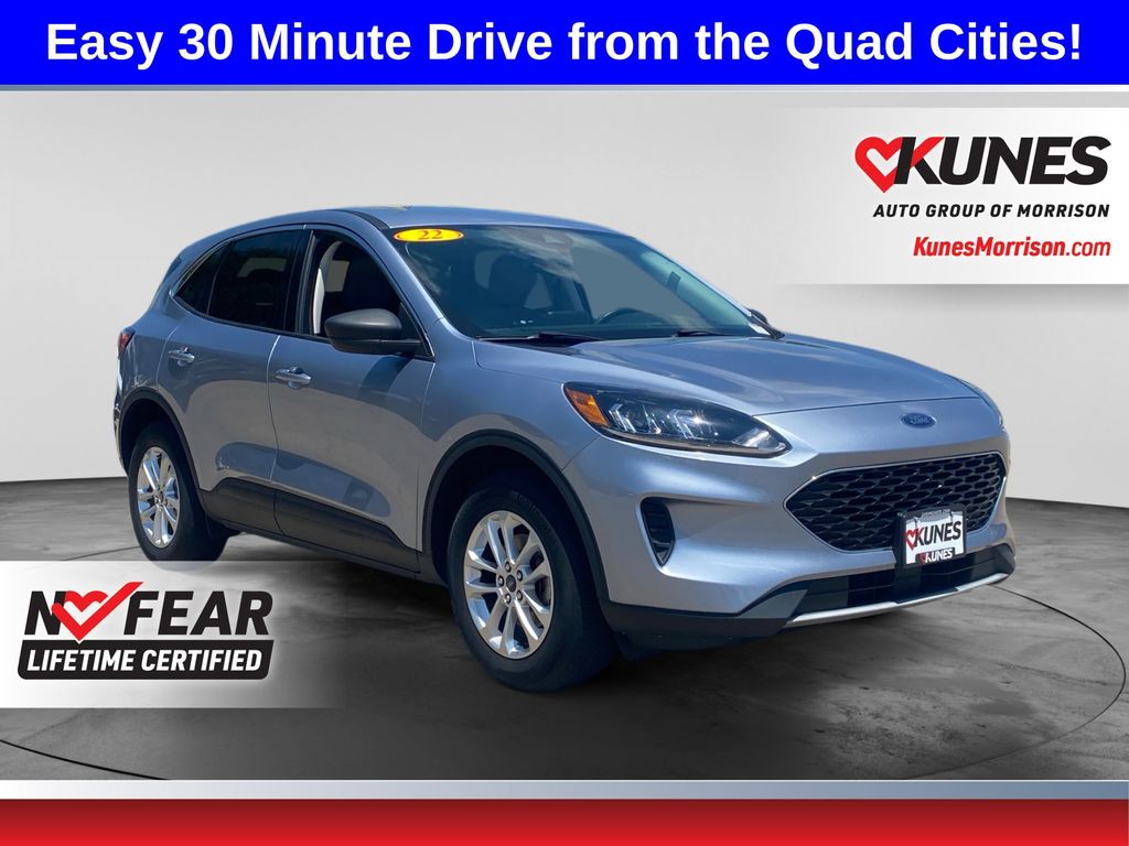 Blue Silver Metallic 2022 Ford Escape SUV / Crossover All-Wheel Drive 8-Speed Automatic