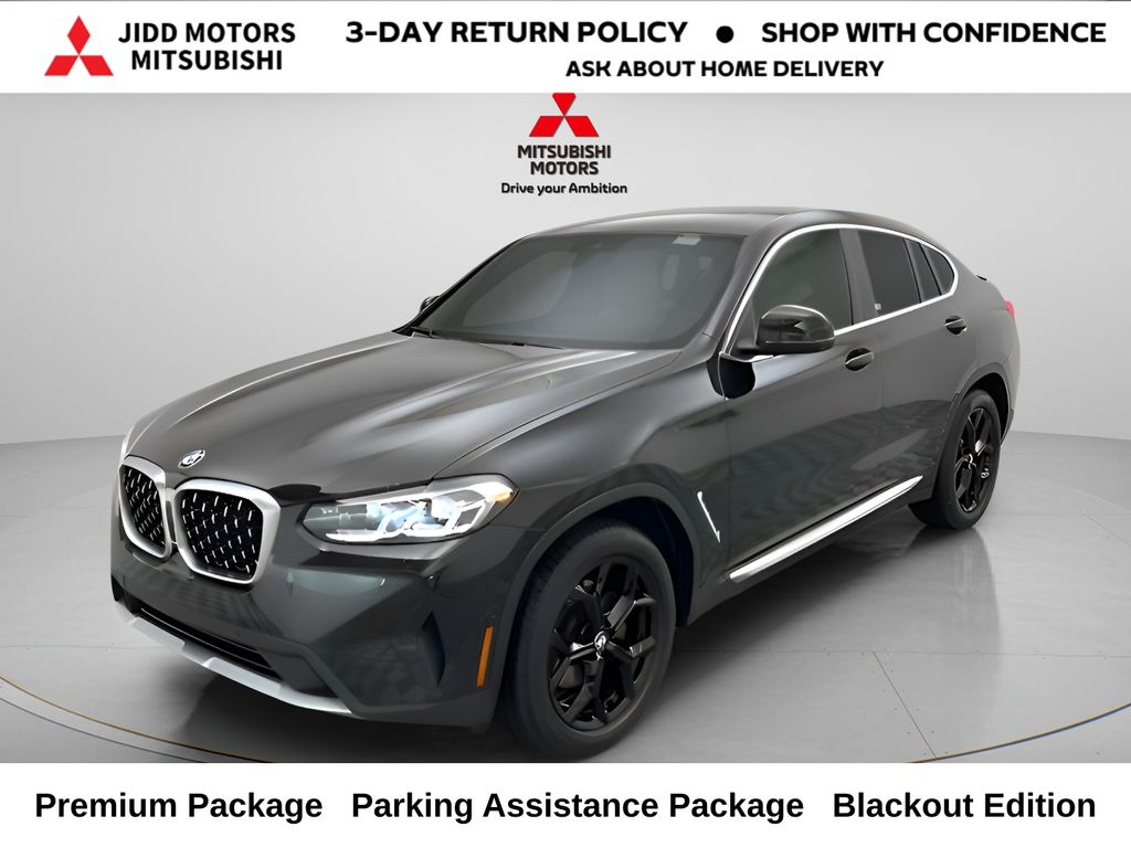 Black Sapphire Metallic 2025 BMW X4 SUV / Crossover All-Wheel Drive 8-Speed Automatic