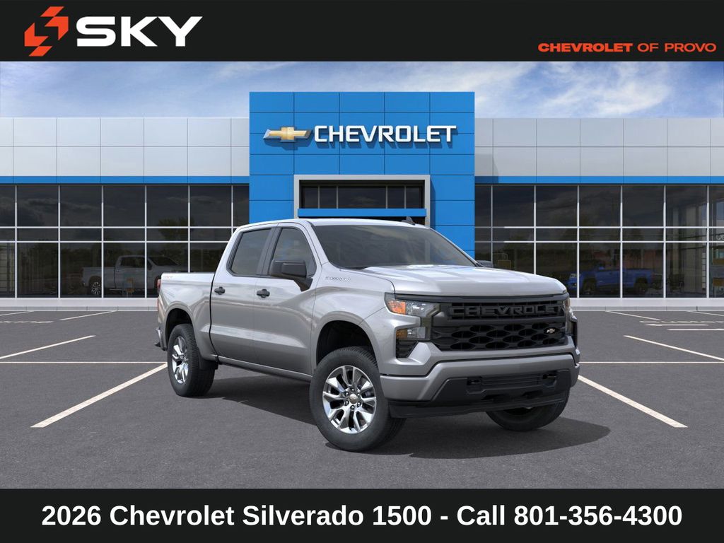 2026 Chevrolet Silverado 1500 Custom Crew Cab 4WD
