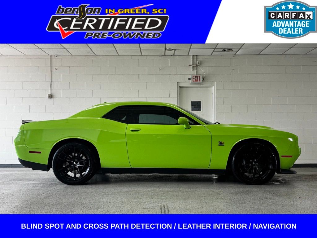 Green (Sublime Metallic) 2023 Dodge Challenger Coupe Rear-Wheel Drive 8-Speed Automatic