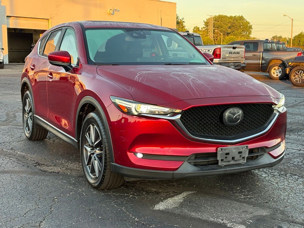 Soul Red Crystal Metallic 2018 Mazda CX-5 Grand Touring FWD SUV / Crossover Front-Wheel Drive 6-Speed Automatic