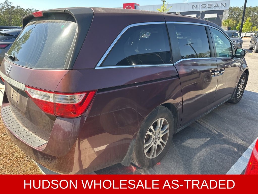 2012 Dark Cherry Pearl II Honda Odyssey EX-L FWD Van