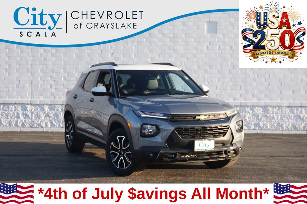 Sterling Gray Metallic 2023 Chevrolet Trailblazer SUV / Crossover Four-Wheel Drive 9-Speed Automatic