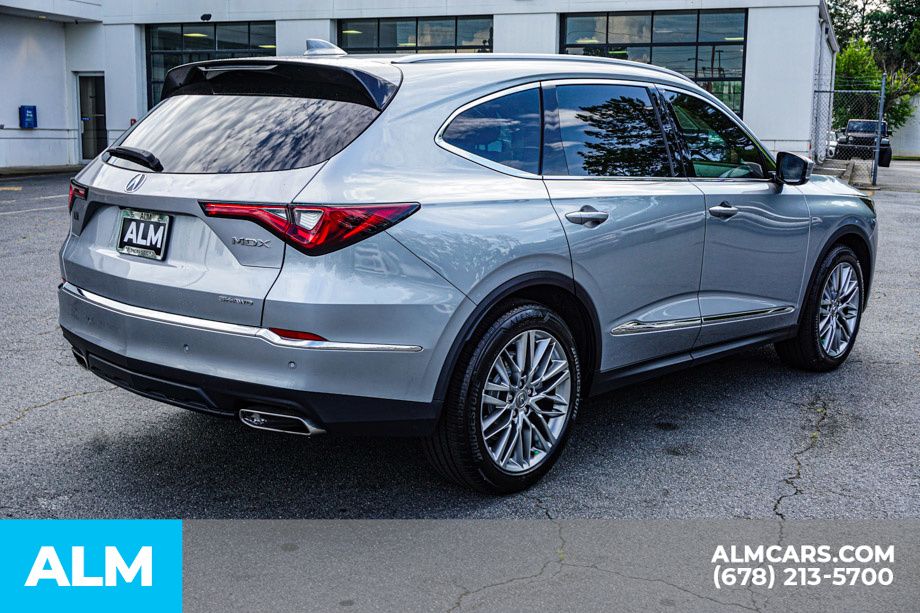 Used 2023 Silver Acura Advance image 6