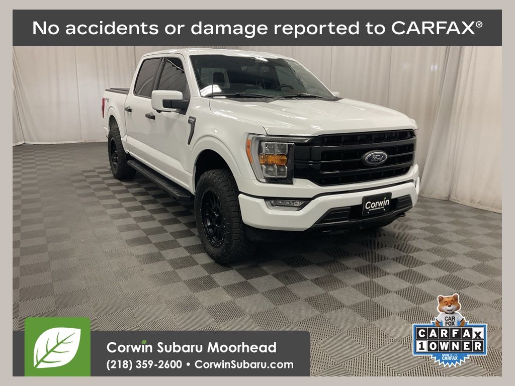 Oxford White 2023 Ford F-150 Pickup Truck Four-Wheel Drive Automatic