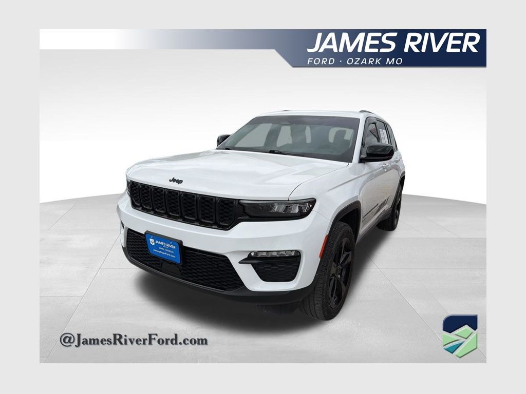 Bright White Clearcoat 2023 Jeep Grand Cherokee Limited 4WD SUV / Crossover Four-Wheel Drive 8-Speed Automatic