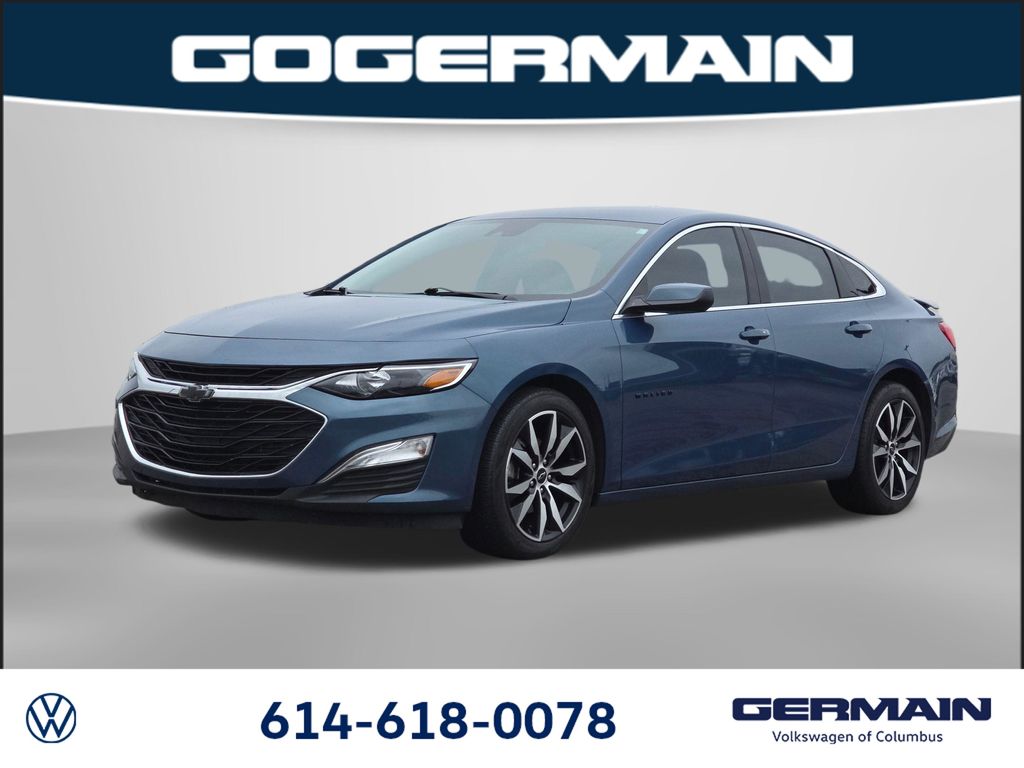Lakeshore Blue Metallic 2024 Chevrolet Malibu Sedan Front-Wheel Drive Continuously Variable Transmission