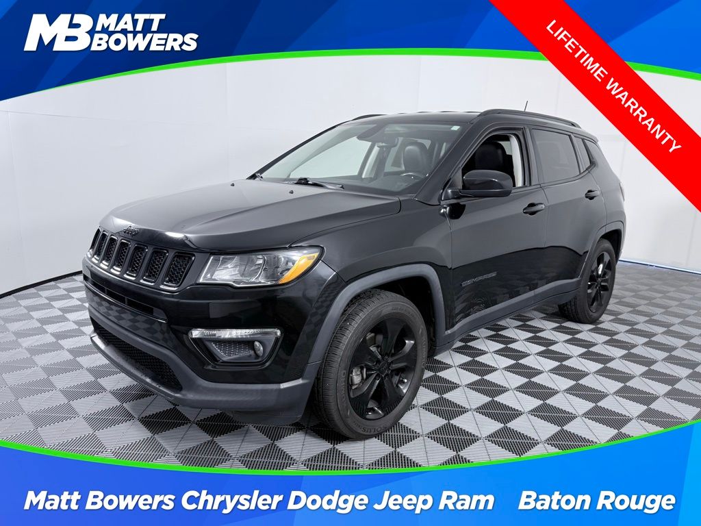 Diamond Black Crystal Pearlcoat 2019 Jeep Compass Altitude FWD SUV / Crossover Front-Wheel Drive 6-Speed Automatic