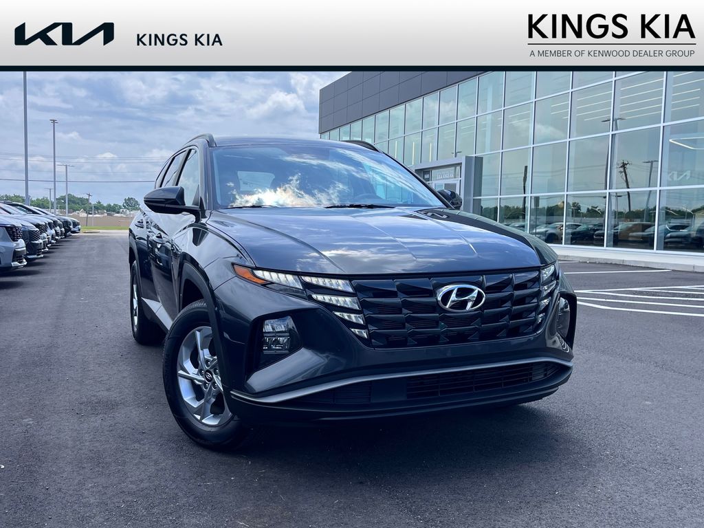 Portofino Gray 2022 Hyundai Tucson SEL AWD SUV / Crossover All-Wheel Drive 8-Speed Automatic