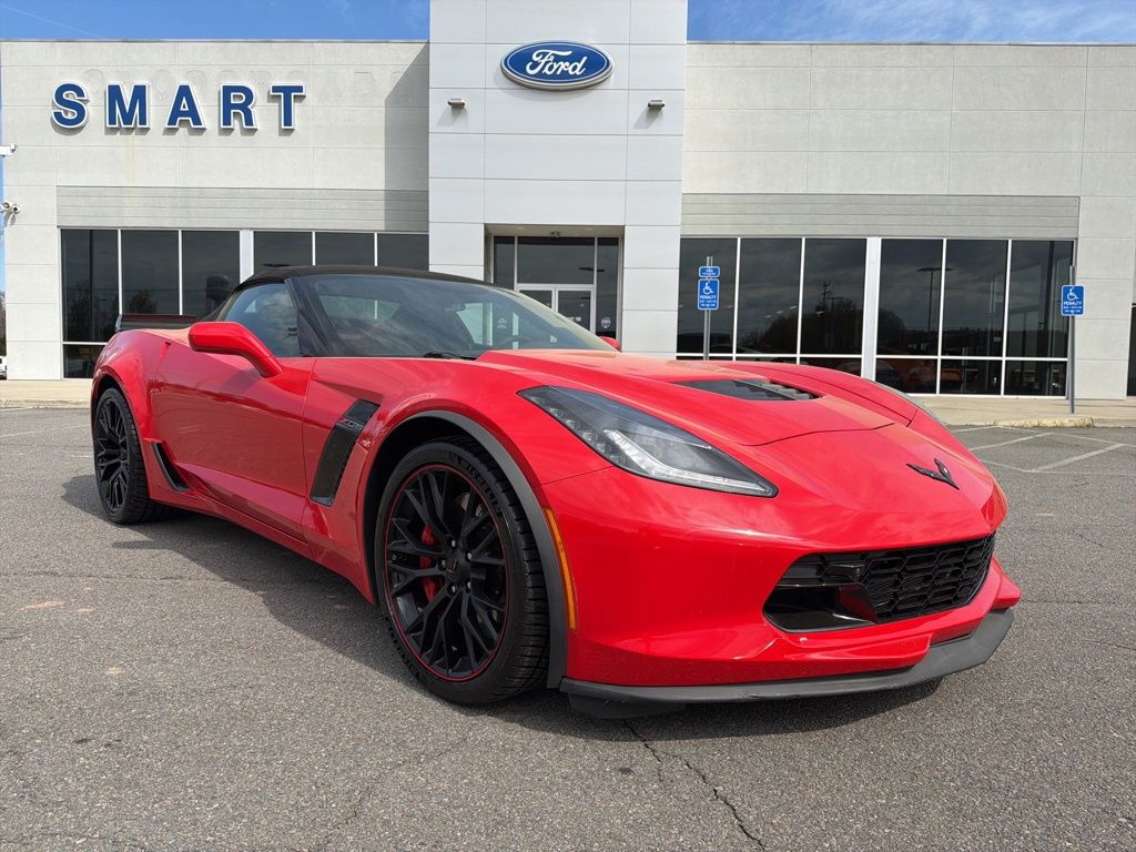 Torch Red 2016 Chevrolet Corvette Convertible Rear-Wheel Drive 8-Speed Automatic