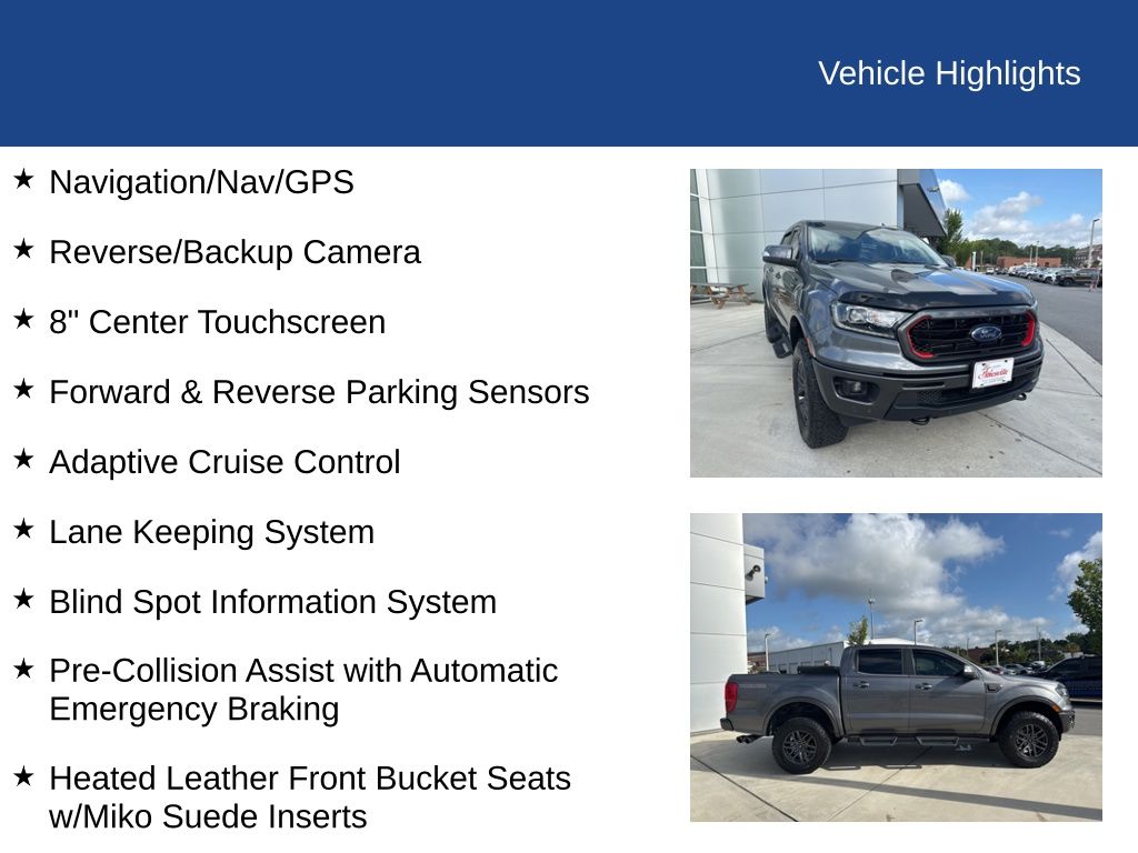 2022 Ford Ranger Lariat