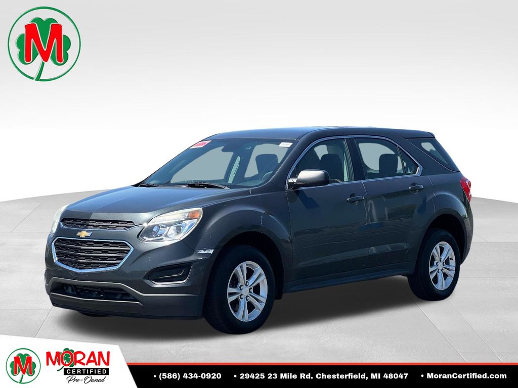 Gray Metallic 2017 Chevrolet Equinox LS FWD SUV / Crossover Front-Wheel Drive 6-Speed Automatic Overdrive
