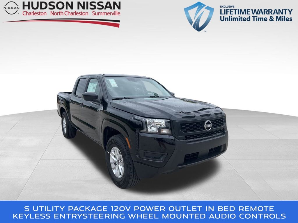 2025 Super Black Nissan Frontier S Truck