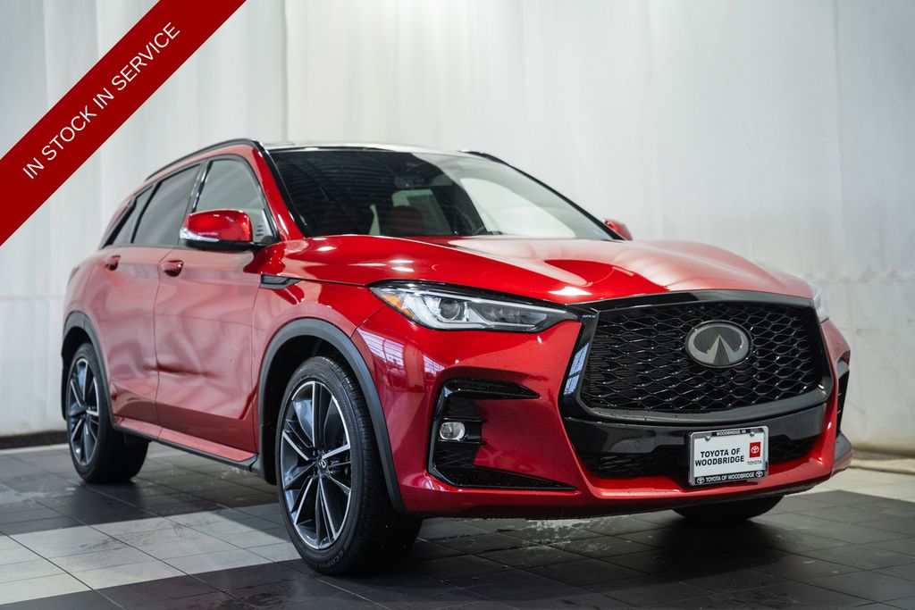 Dynamic Sunstone Red 2024 INFINITI QX50 Sport AWD SUV / Crossover All-Wheel Drive Continuously Variable Transmission