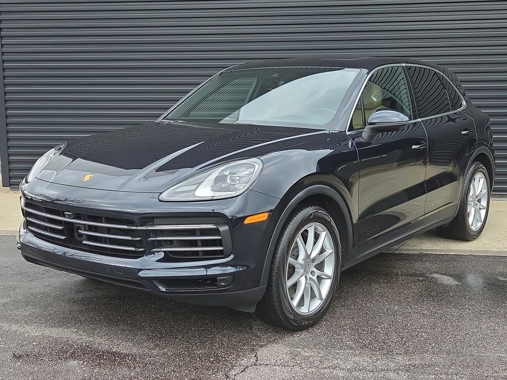 Moonlight Blue Metallic 2022 Porsche Cayenne SUV / Crossover 8-Speed Automatic