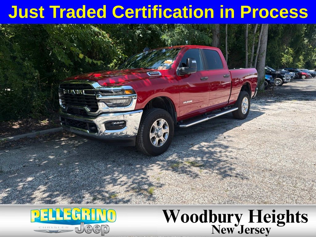 Molten Red Pearlcoat 2026 RAM 2500 Pickup Truck Four-Wheel Drive 8-Speed Automatic