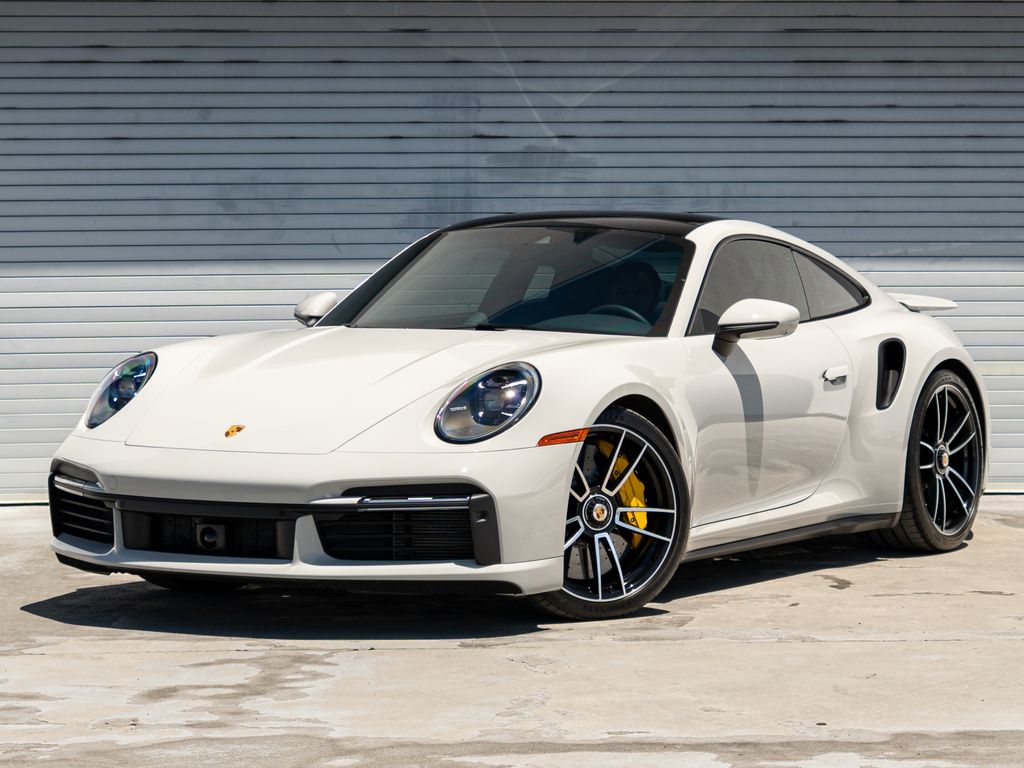 Chalk 2021 Porsche 911 Coupe All-Wheel Drive 8-Speed Automatic