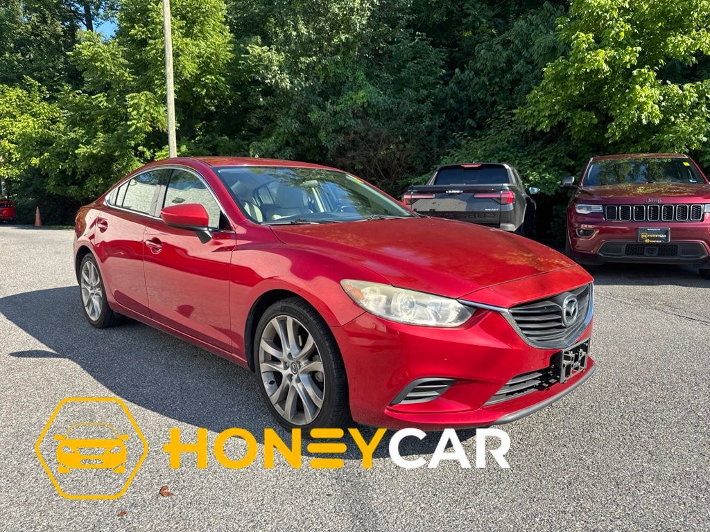 Soul Red Metallic 2014 Mazda MAZDA6 Sedan Front-Wheel Drive 6-Speed Automatic