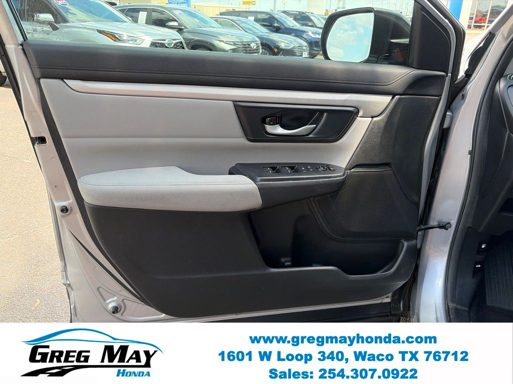 2019 Honda CR-V LX Silver at Greg May Honda