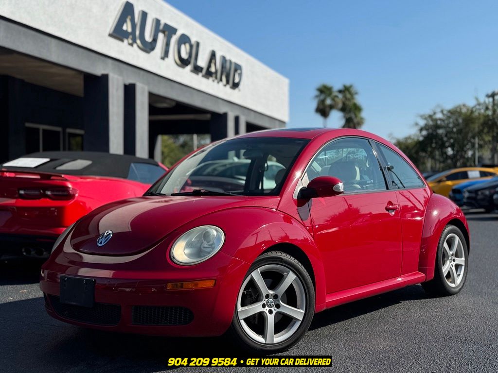 Salsa Red 2010 Volkswagen Beetle Hatchback Front-Wheel Drive 6-Speed Automatic