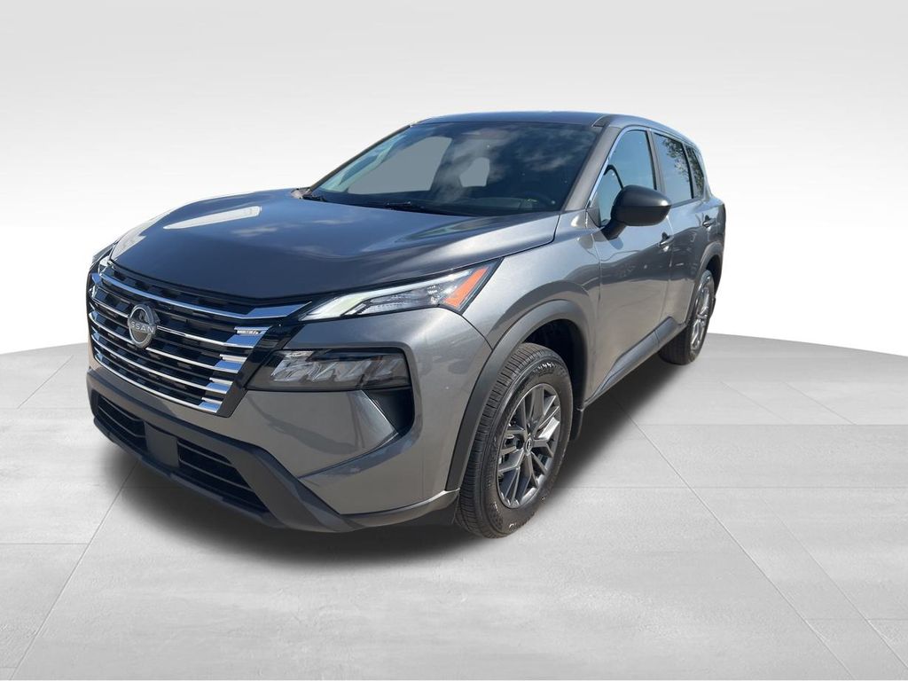2025 Gun Metallic Nissan Rogue S FWD SUV
