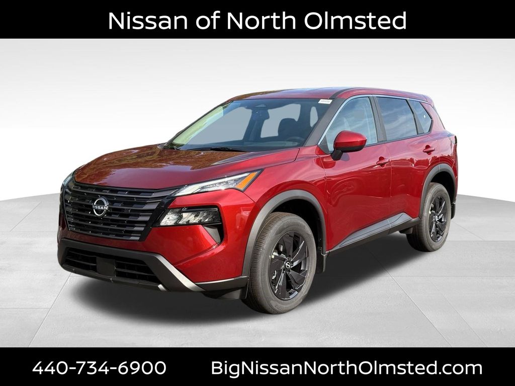 Red (Scarlet) 2026 Nissan Rogue SUV / Crossover All-Wheel Drive Continuously Variable Transmission