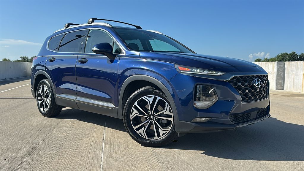 2020 Hyundai Santa Fe Limited Blue at Community Honda