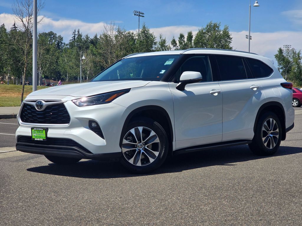 Pearl 2022 Toyota Highlander SUV / Crossover All-Wheel Drive 8-Speed Automatic