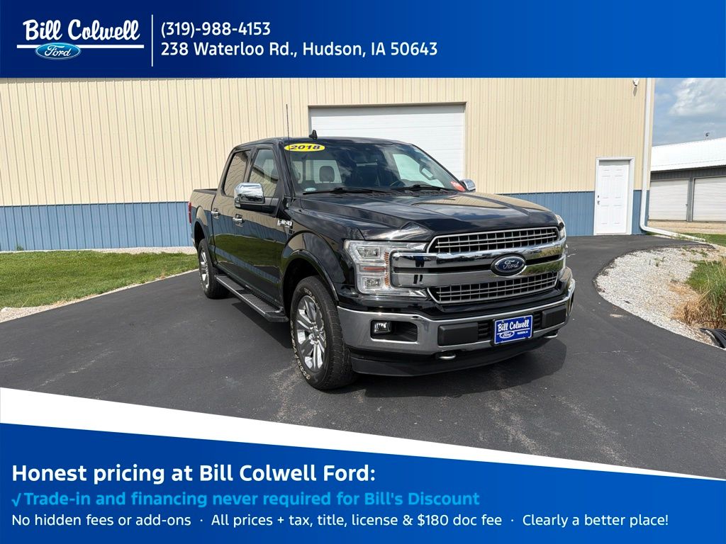 Shadow Black 2018 Ford F-150 Pickup Truck Four-Wheel Drive Automatic