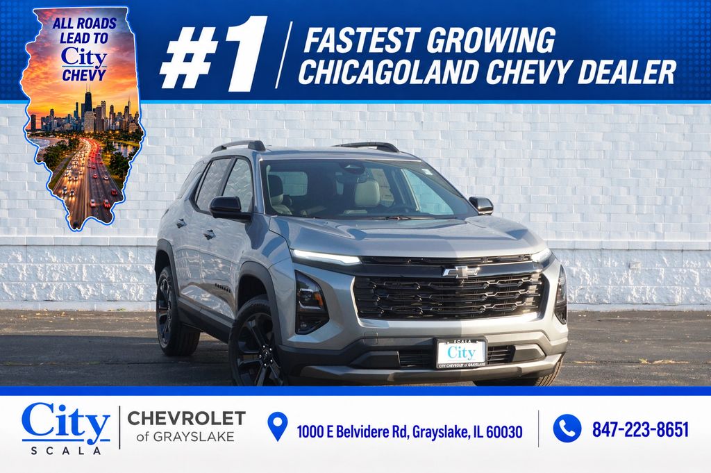 Sterling Gray Metallic 2027 Chevrolet Equinox SUV / Crossover Front-Wheel Drive 8-Speed Automatic