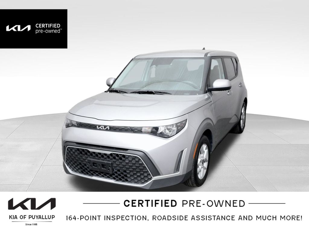 Steel Gray 2025 Kia Soul SUV / Crossover Front-Wheel Drive Continuously Variable Transmission