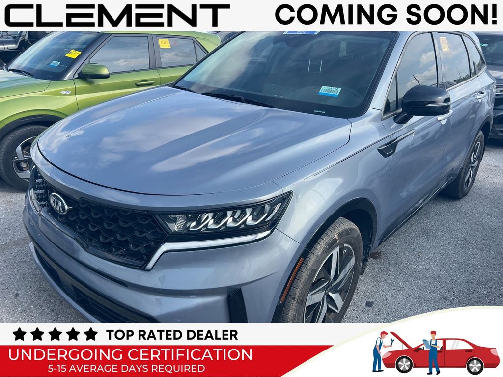 Everlasting Silver 2021 Kia Sorento SUV / Crossover Front-Wheel Drive 8-Speed Dual Clutch
