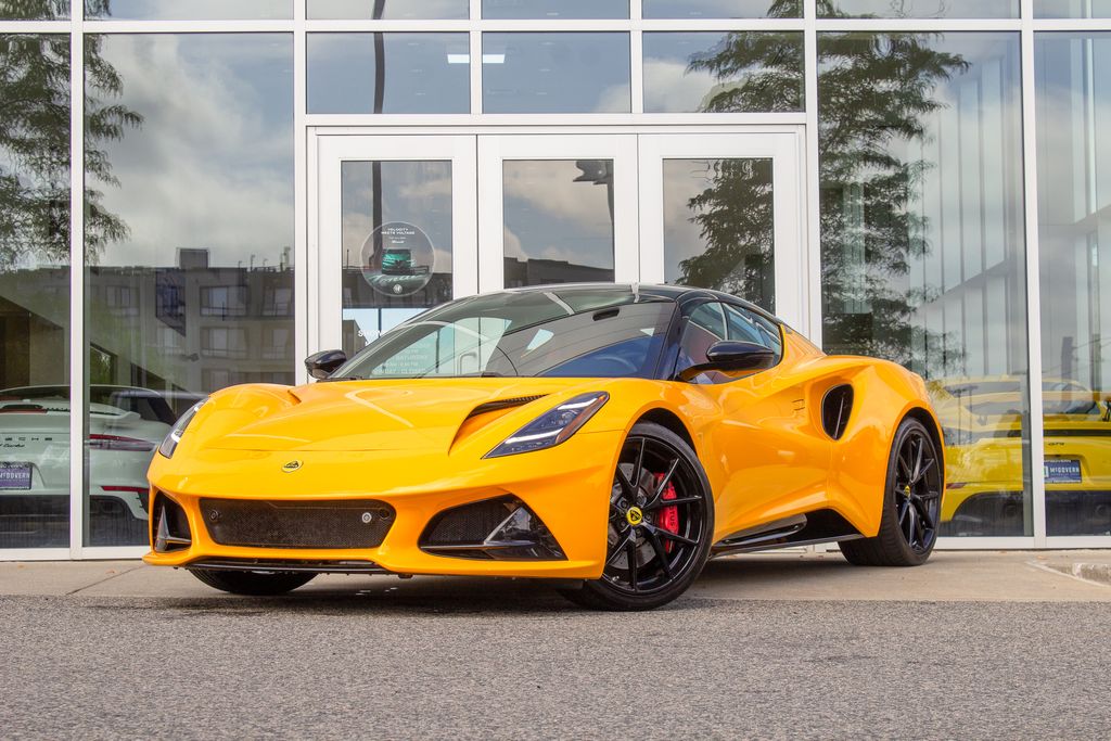 Yellow 2024 Lotus Emira Coupe Rear-Wheel Drive 6-Speed Manual