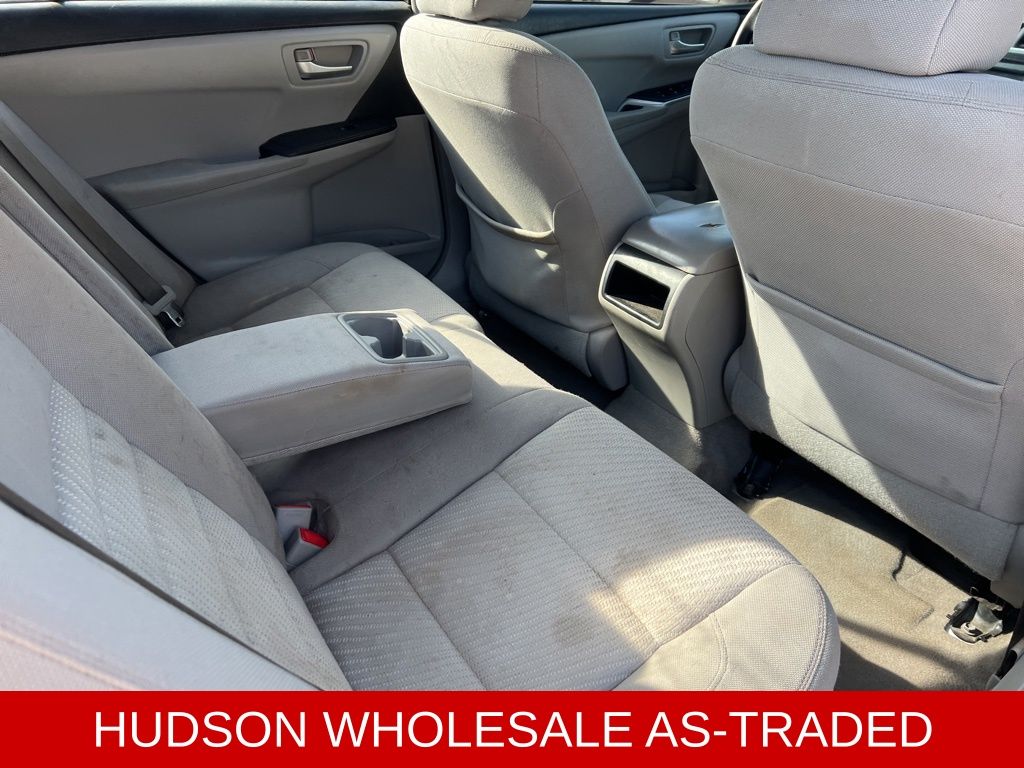 2015 White Toyota Camry LE FWD Sedan