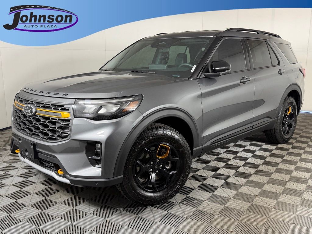 Gray Metallic 2026 Ford Explorer SUV / Crossover All-Wheel Drive Automatic