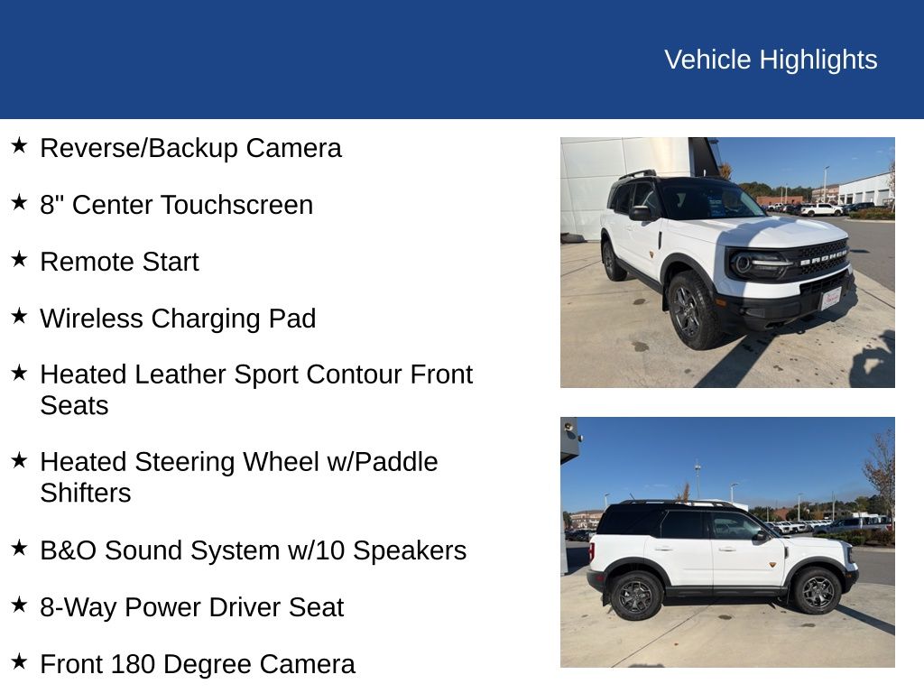 2022 Ford Bronco Sport Badlands