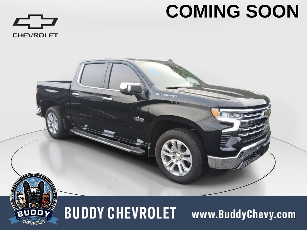 Black 2026 Chevrolet Silverado 1500 Pickup Truck 4X2 Automatic